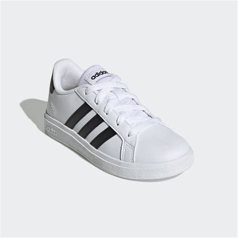 adidas grand court heren grijs|adidas lifestyle grand court shoes.